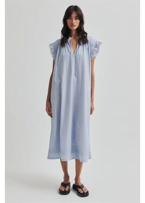 Laure kjole Light Blue Stripe Secnd Female 